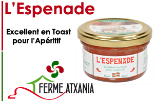 L'Espenade au piment d'espelette