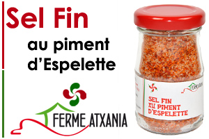 Sel fin au piment d'espelette