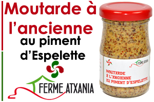 Moutarde a l'ancienne au piment d'espelette