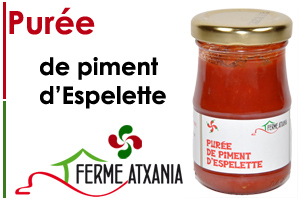 Purée de piment d'espelette